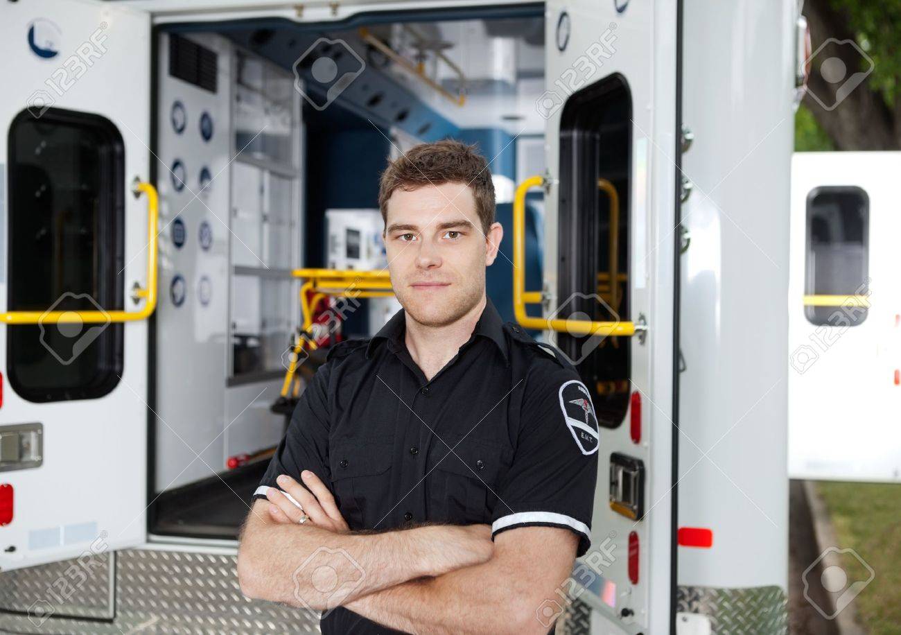 Portrait of a male Ambulance Personal - 10789794 Portrait of a male Ambulance Personal - 10789794