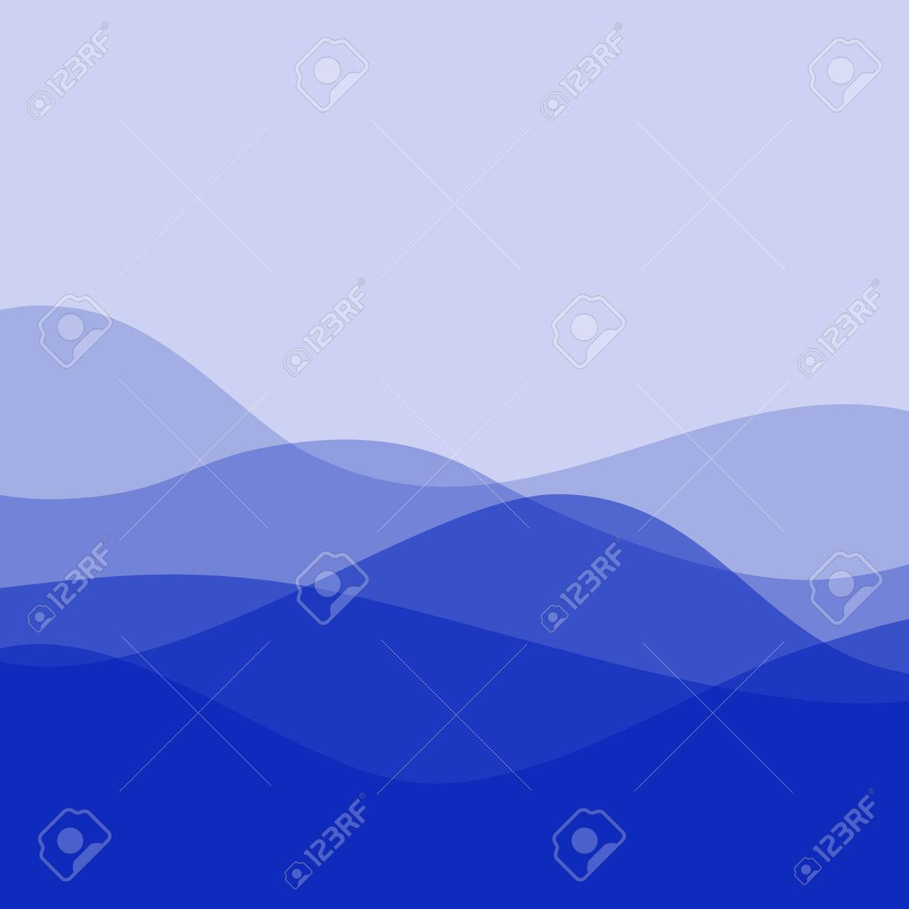 flat design purple waves or hills on landscape simple template landscape simple