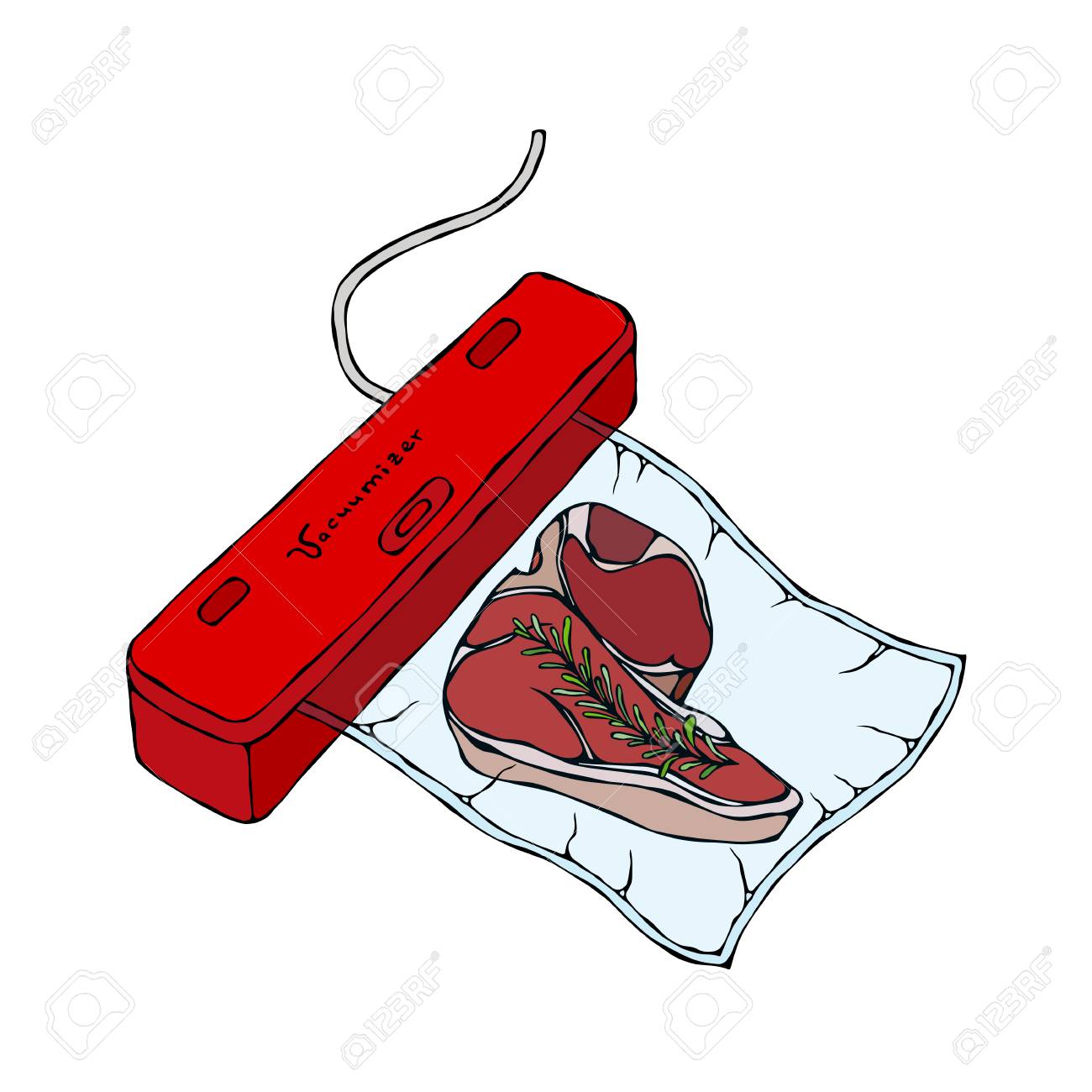 Vacuumizer Food Sealer. What is Sous-Vide. Slow Cooking Technology. Perfect Tender Juicy Meat Steak. Chief Cuisine Collection. EPS10 Vector. Hand Drawn Doodle Style Realistic Illustration - 126959102 Vacuumizer Food Sealer. What is Sous-Vide. Slow Cooking Technology. Perfect Tender Juicy Meat Steak. Chief Cuisine Collection. EPS10 Vector. Hand Drawn Doodle Style Realistic Illustration - 126959102