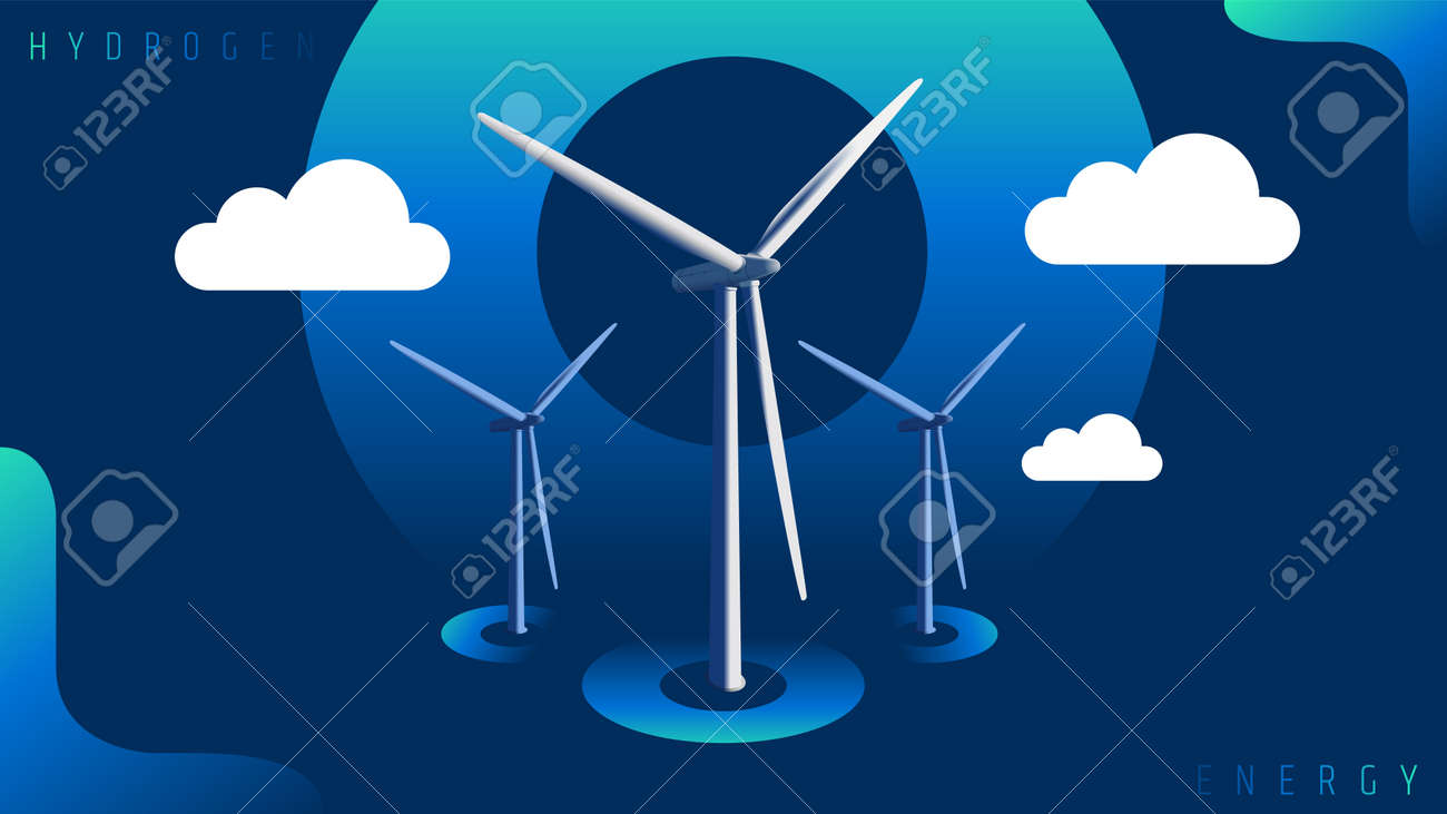 Hidrogênio verde: uma alternativa que reduz as emissões e cuida do nosso planeta. o hidrogênio verde é feito usando eletricidade limpa de tecnologias de energia renovável para eletrolisar a água (h2o) - 168079586 Hidrogênio verde: uma alternativa que reduz as emissões e cuida do nosso planeta. o hidrogênio verde é feito usando eletricidade limpa de tecnologias de energia renovável para eletrolisar a água (h2o) - 168079586