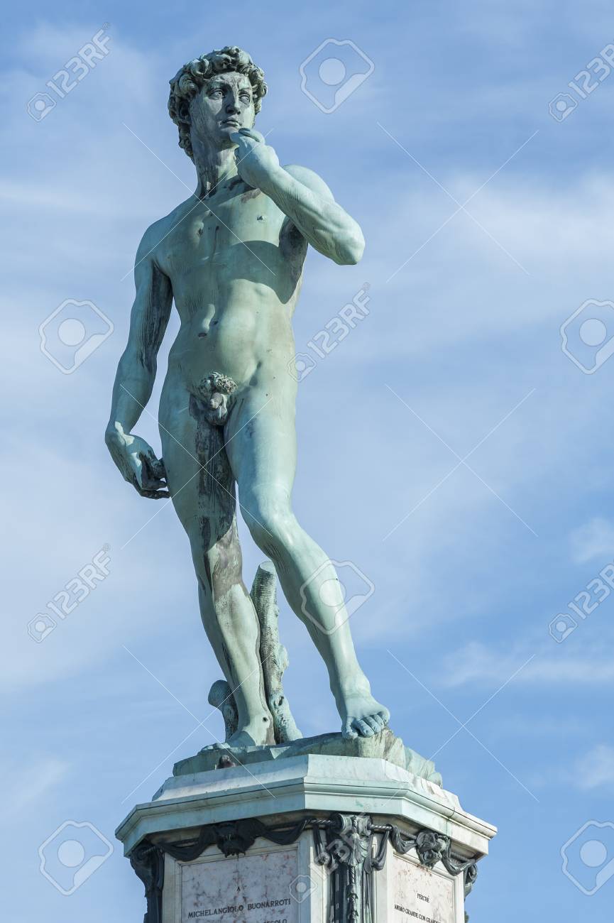 ミケランジェロ　ダビデ像　レプリカ　彫刻 美の巨人・ダビデ像と向き合う保存修復士 レプリカは放火被害も、敵は