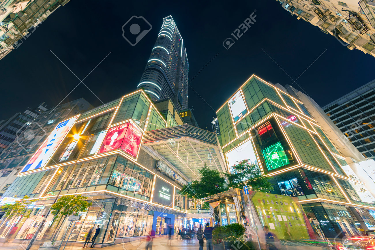 Hong Kong, China - December 14, 2016 : Shopping mall K-11 in Tsim Sha Tsui district. Tsim Sha Tsui is a major tourist hub in metropolitan Hong Kong, with many high-end shops and restaurants that cater to tourist. - 114642211 Hong Kong, China - December 14, 2016 : Shopping mall K-11 in Tsim Sha Tsui district. Tsim Sha Tsui is a major tourist hub in metropolitan Hong Kong, with many high-end shops and restaurants that cater to tourist. - 114642211