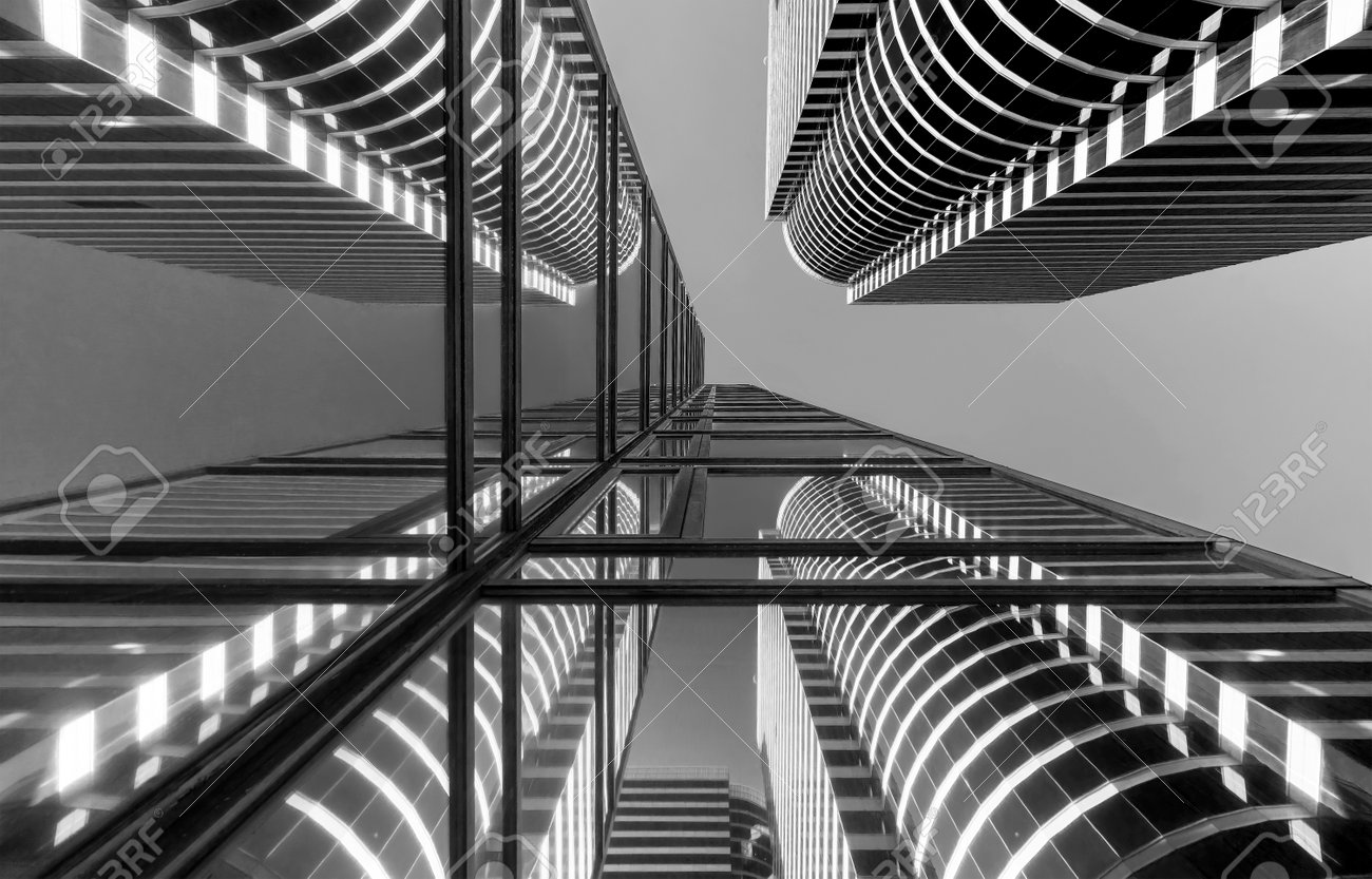 Exterior of modern architecture. Building abstract background - 172194632 Exterior of modern architecture. Building abstract background - 172194632