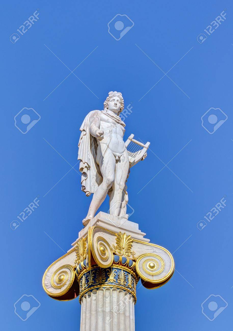 神アポロは アテネ ギリシャの女神 の写真素材 画像素材 Image