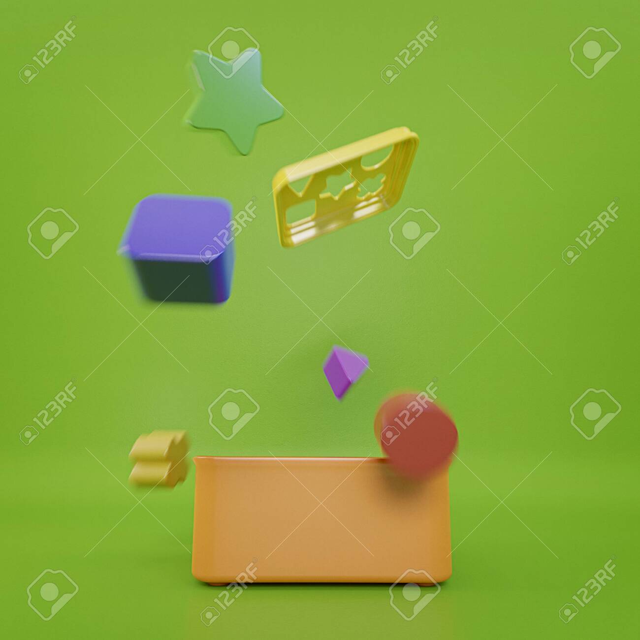 green toy box