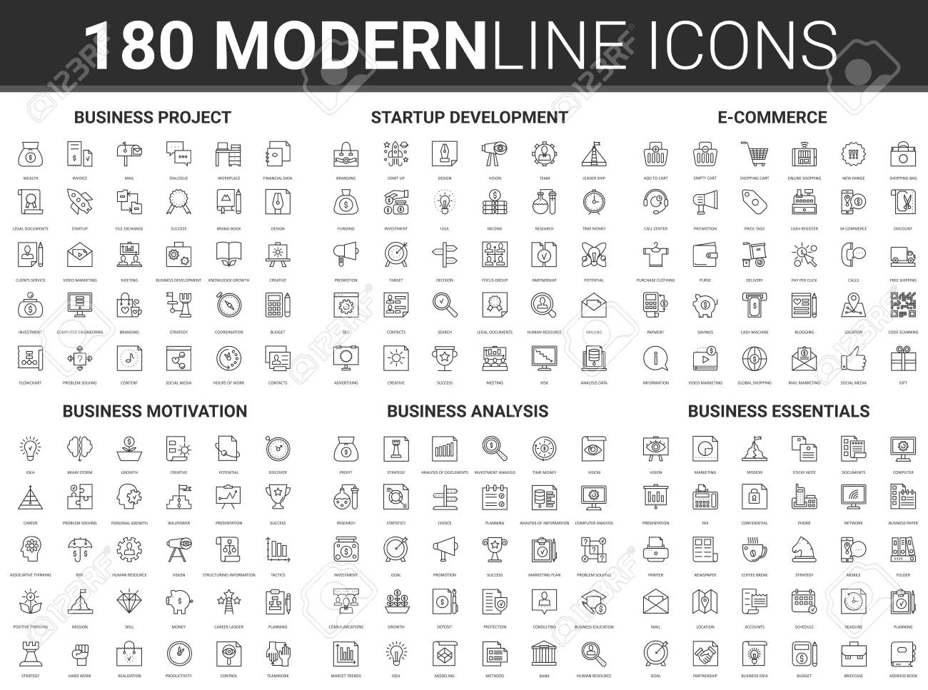 Corporate business startup vector illustration. Flat thin line icon set of financial data technology, success strategy for development of business finance investment, successful project start symbols - 152762712 Corporate business startup vector illustration. Flat thin line icon set of financial data technology, success strategy for development of business finance investment, successful project start symbols - 152762712