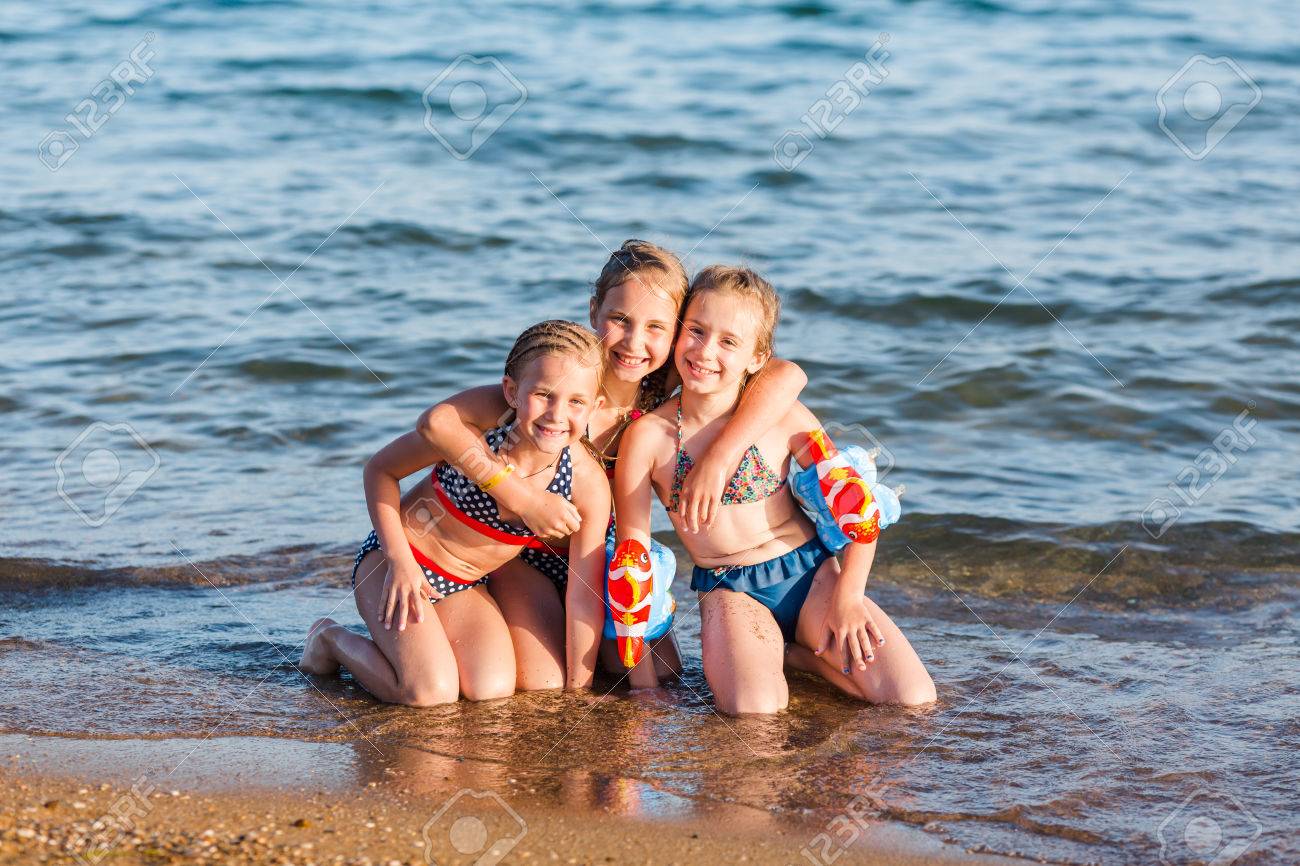 дети beach 
