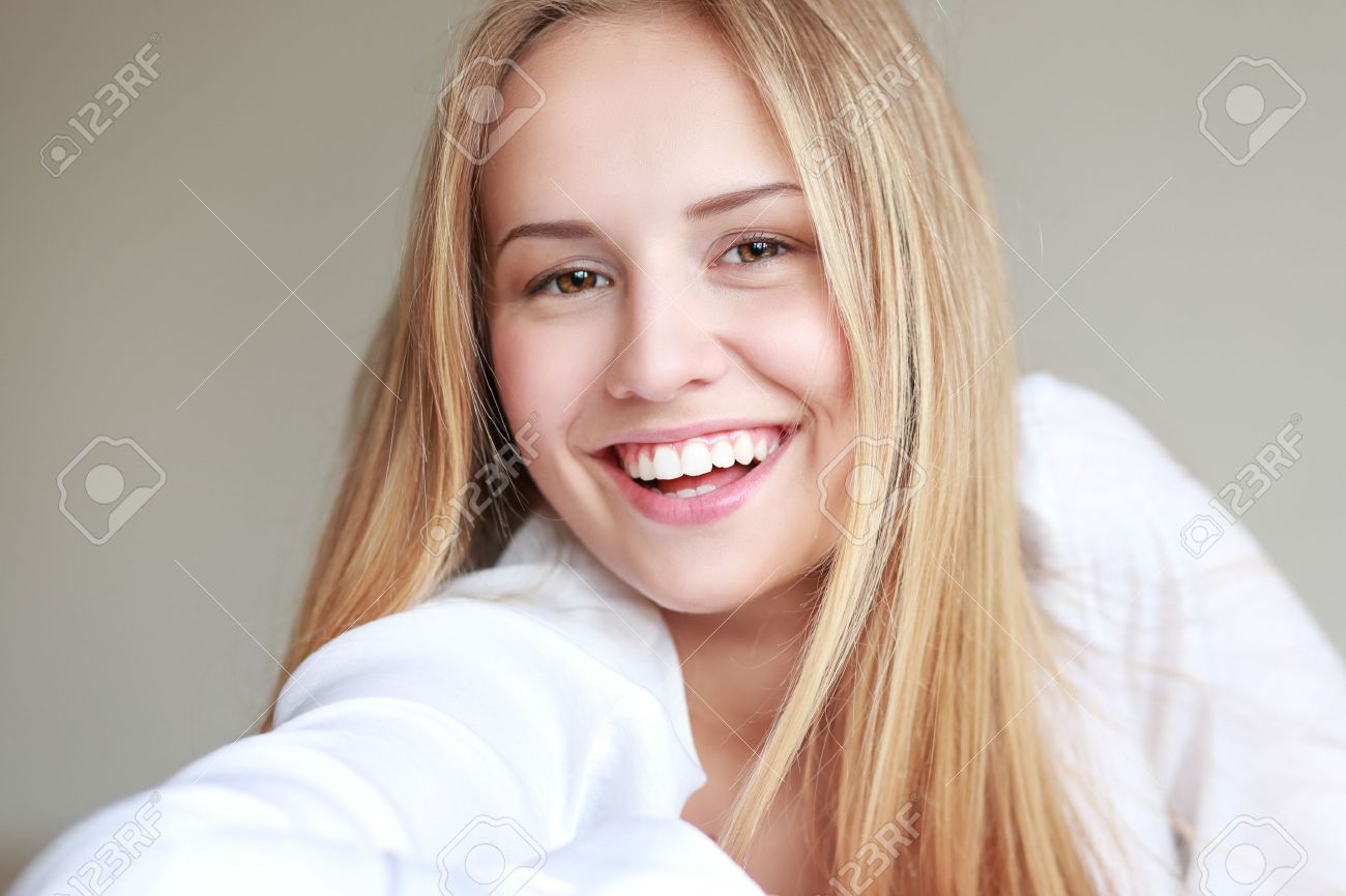 Headshot Of Beautiful Teen Girl Smiling With Big Toothy Smile Stock Photo 42481521 Headshot Of Beautiful Teen Girl Smiling With Big Toothy Smile Stock Photo 42481521
