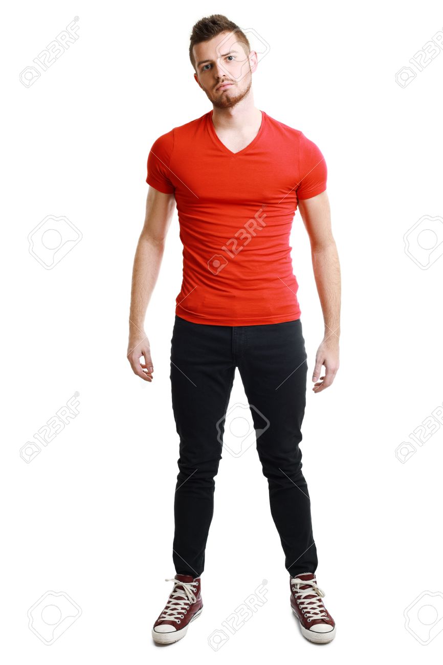 red black pants