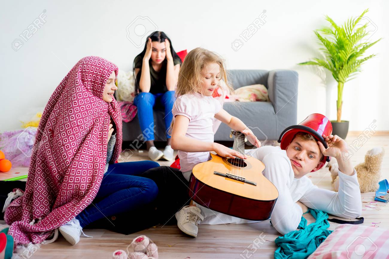 Children Out Of Control Stock Photo Picture And Royalty Free Image Image 82274807