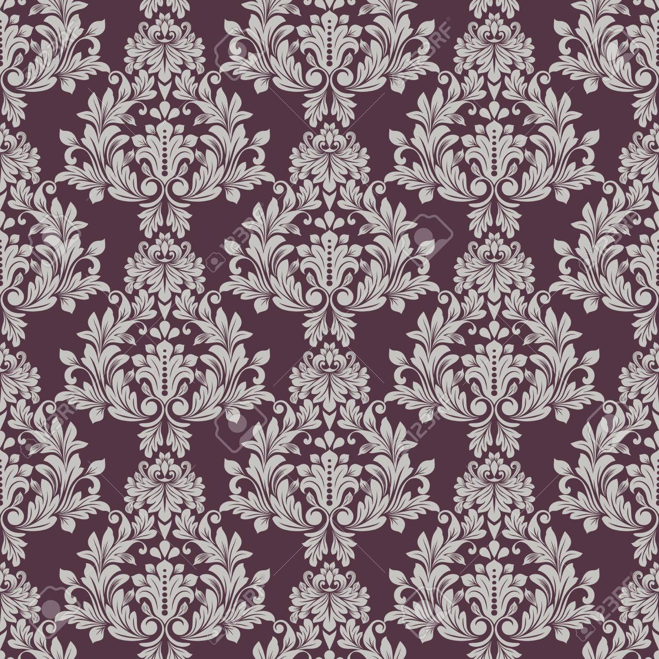 grey damask background
