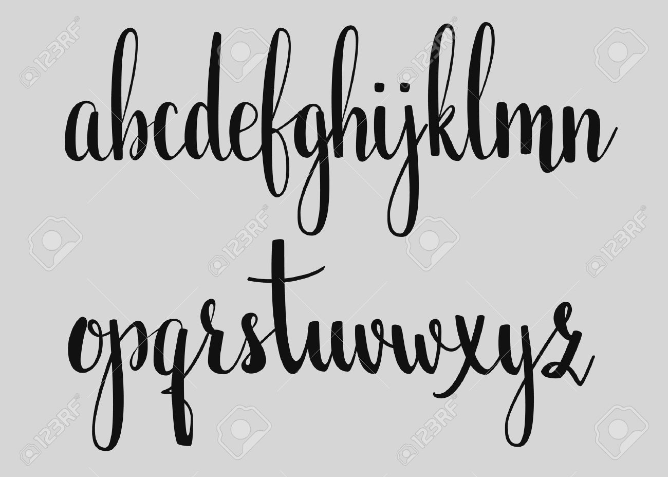 modern calligraphy font