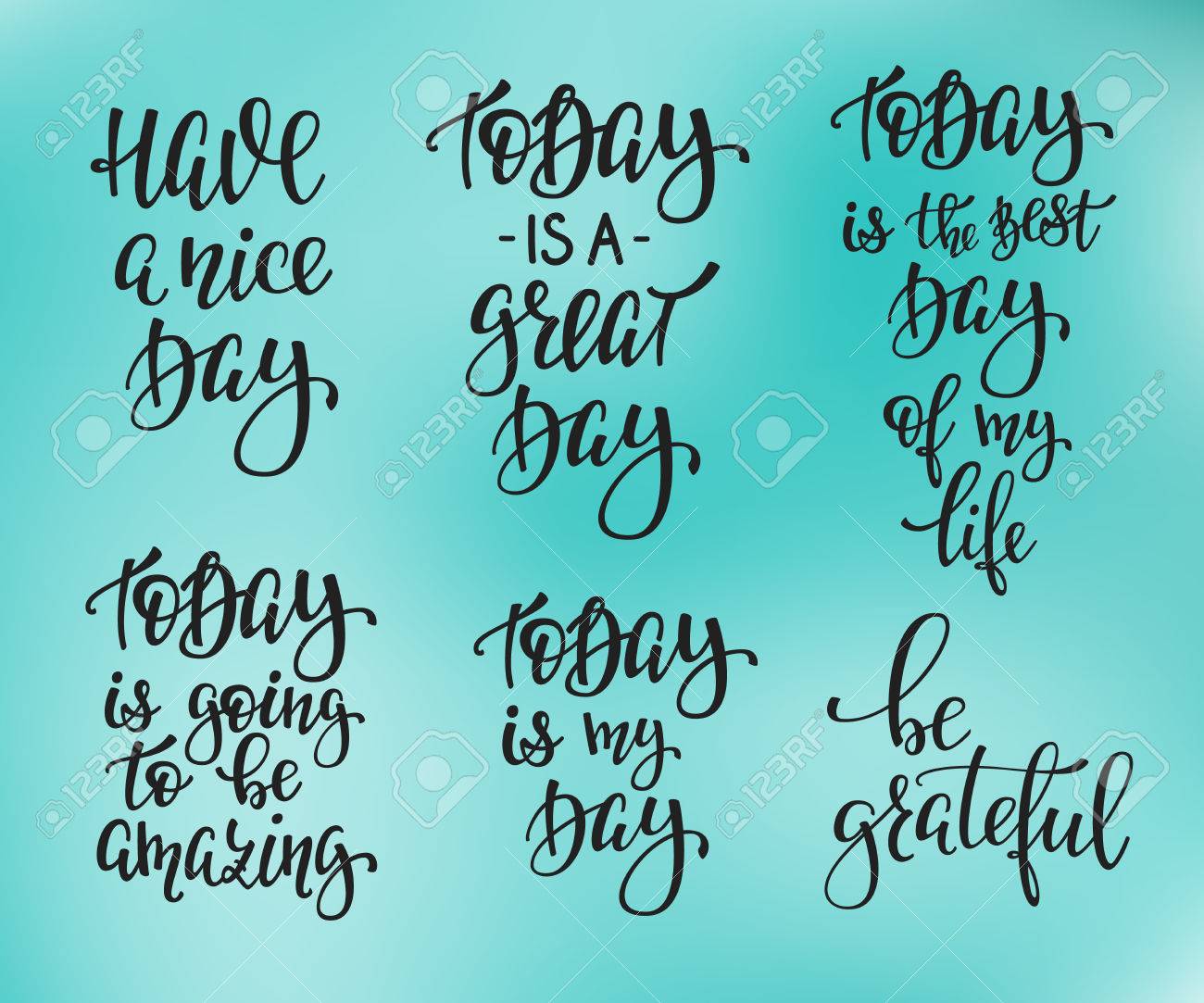 Positive Life Style Inspiration Quotes Lettering Motivational