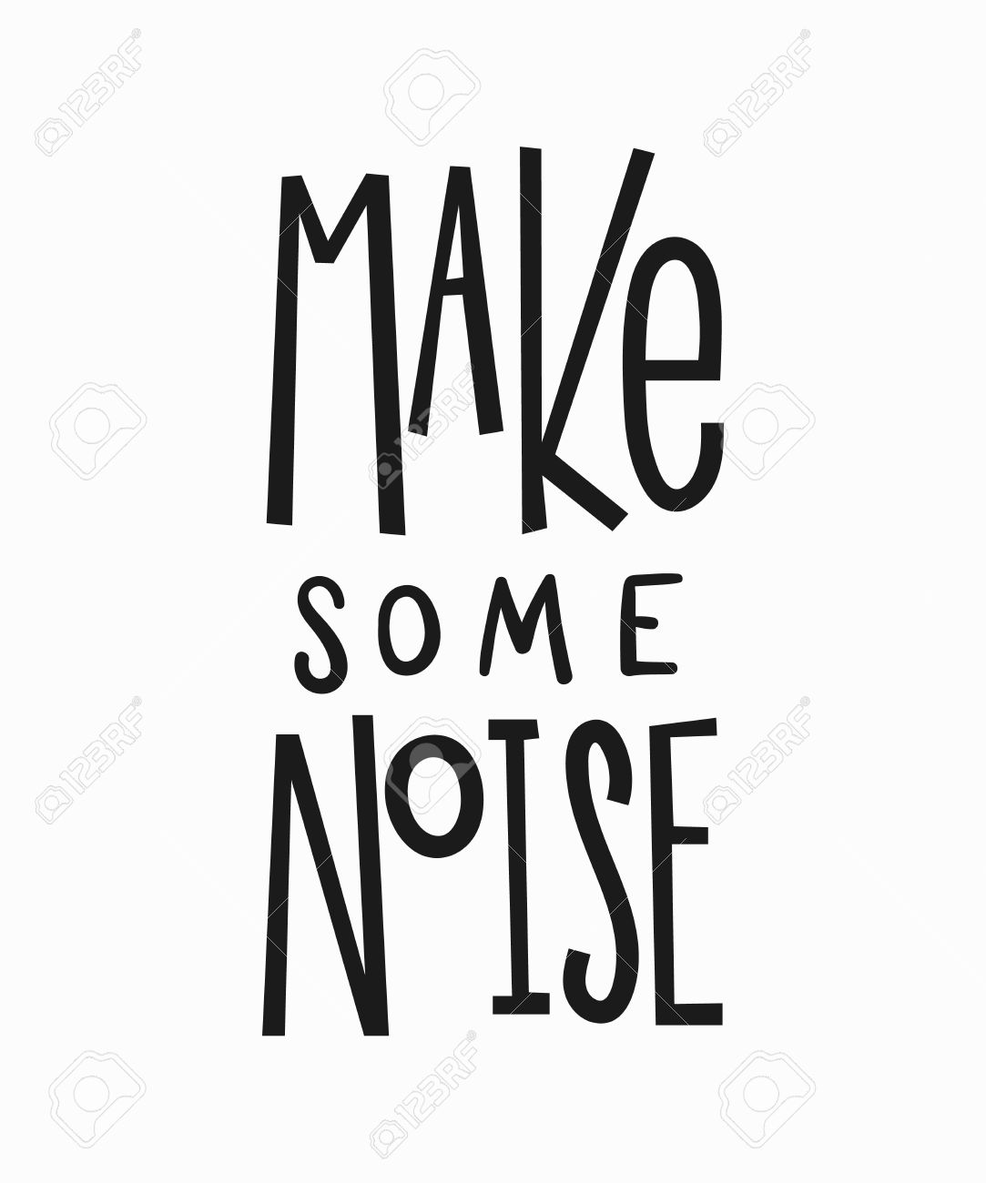 Creez Un Lettrage Feministe De Citation De T Shirt De Bruit Element De Typographie De Conception Graphique D Inspiration De Calligraphie Carte Ecrite A La Main Signe Vectoriel Simple Protestation Contre Le Patriarcat Sexisme