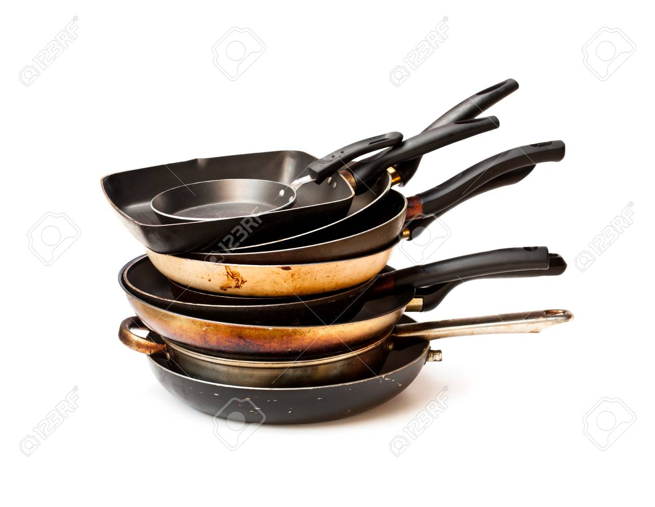 used frying pan