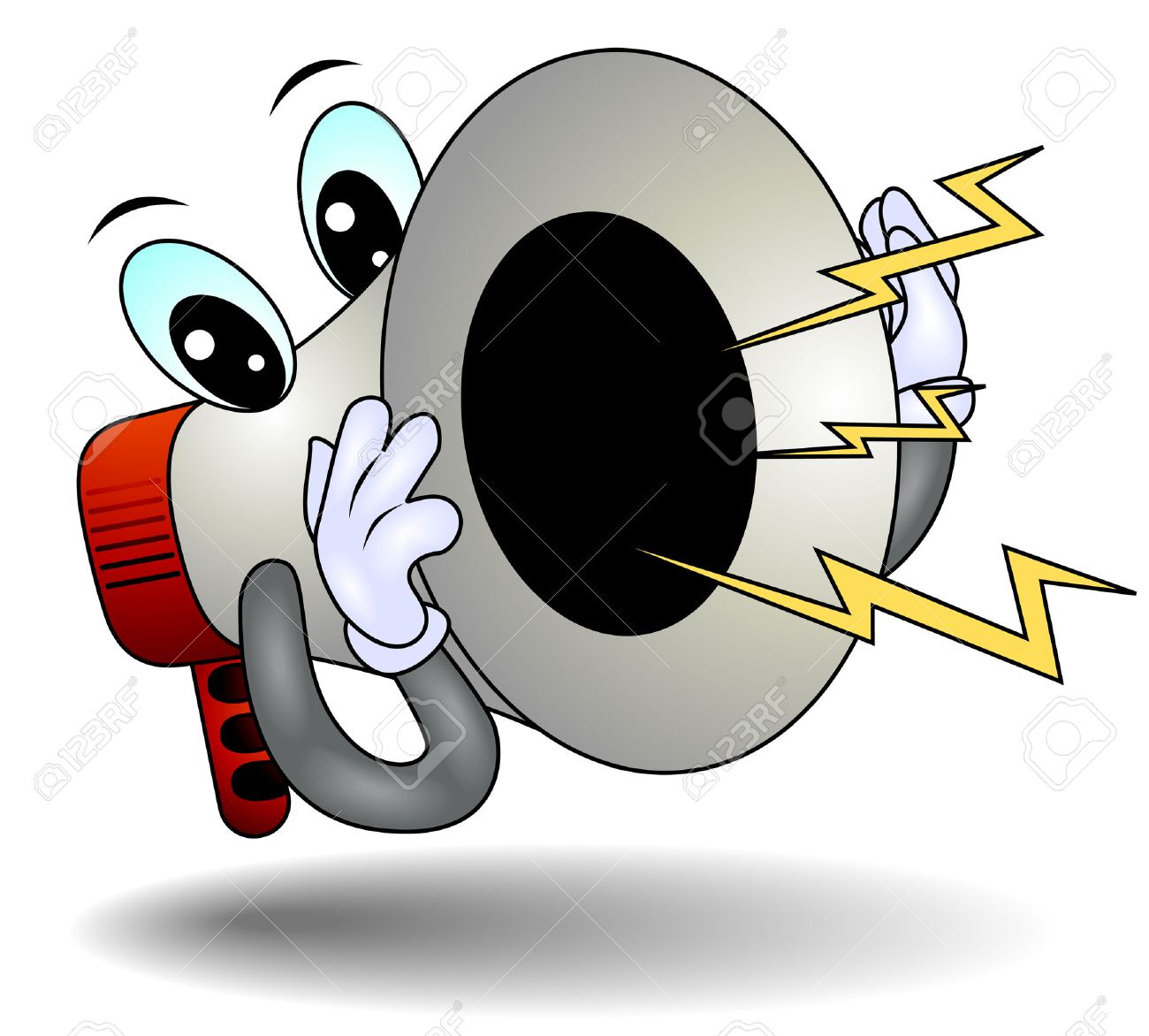Shouting Megaphone Royalty Free Cliparts Vectors And Stock Illustration Image