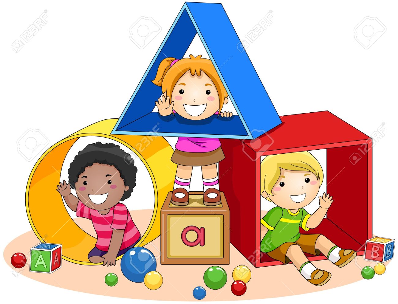 children and toys