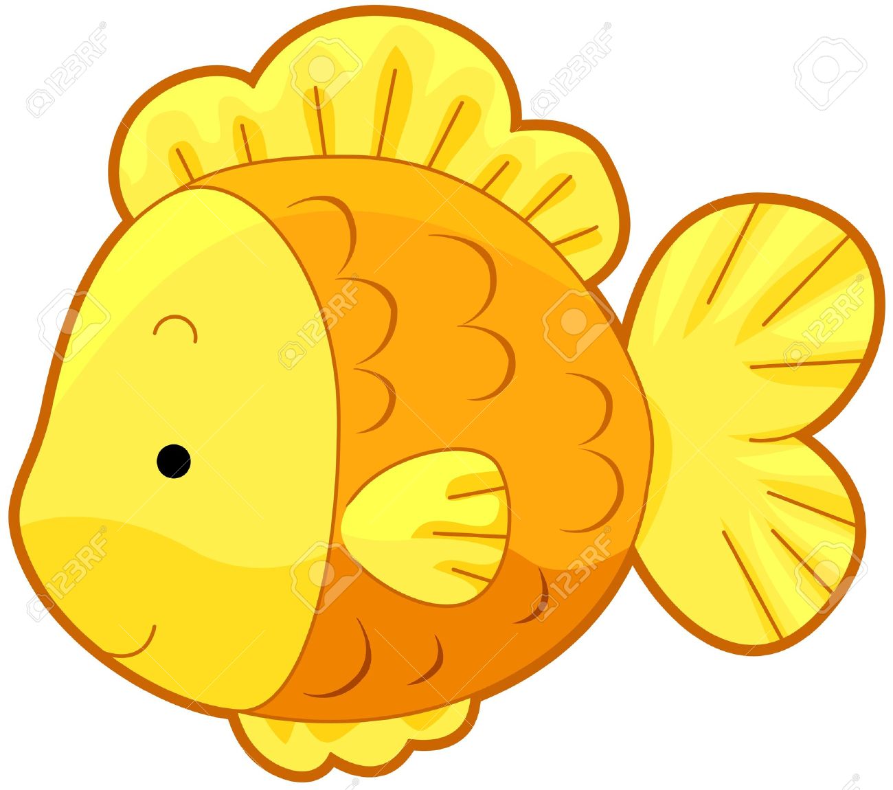 Uncategorized Cute Fish Cartoon cute gold fish stock photo picture and royalty free image 7765264