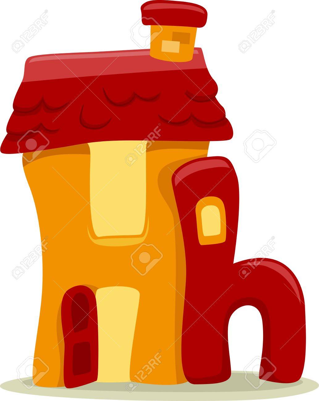 Illustration Featuring The Letter H Stock Picture And Illustration Featuring The Letter H Stock Picture And