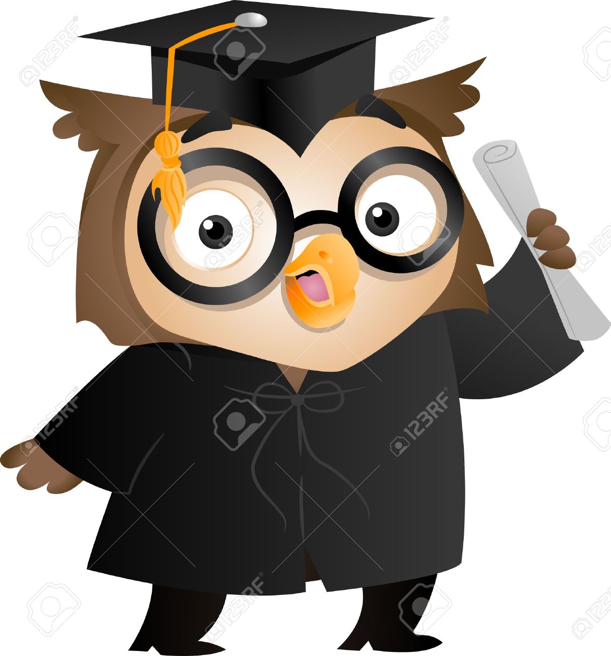 illustration of an owl