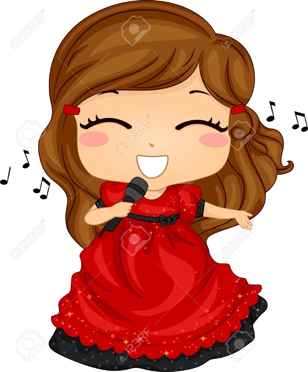 Cartoon Red Dresses