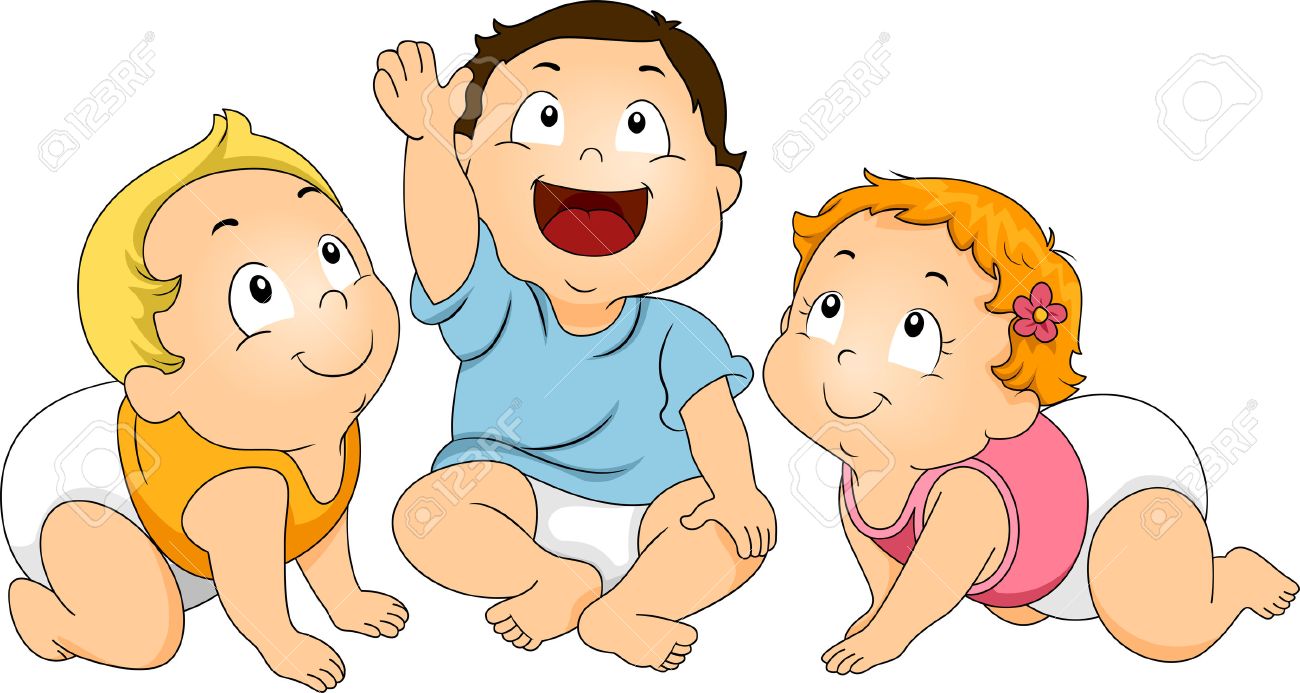 toddler illustration of a group of toddlers huddled together while looking upward stock photo - Free Cartoons For Toddlers toddler illustration of a group of toddlers huddled together while looking upward stock photo - Free Cartoons For Toddlers
