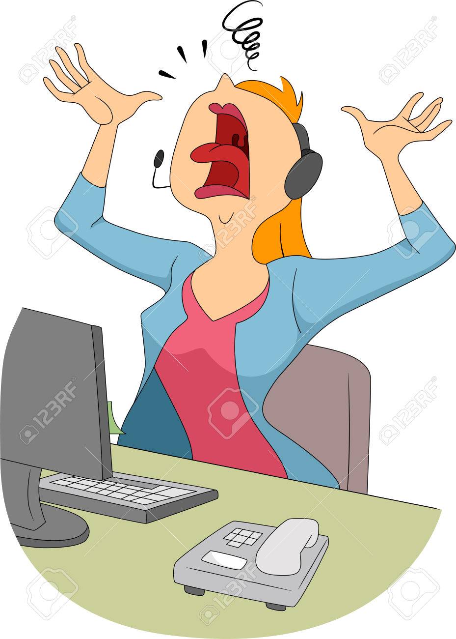 Illustration Von Einem Frustriert Madchen Ausflippen Und Rufen An Der Spitze Ihrer Lunge Lizenzfreie Fotos Bilder Und Stock Fotografie Image 22817698