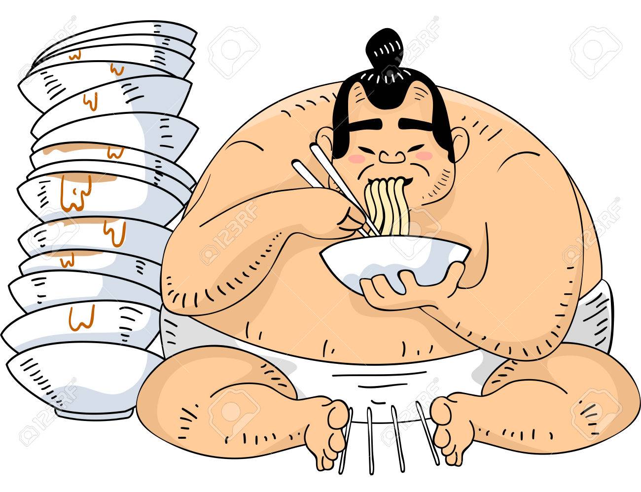 図は お相撲さんラーメンの背の高い山のそばに座ってボウルします の写真素材 画像素材 Image 図は お相撲さんラーメンの背の高い山のそばに座ってボウルします の写真素材 画像素材 Image