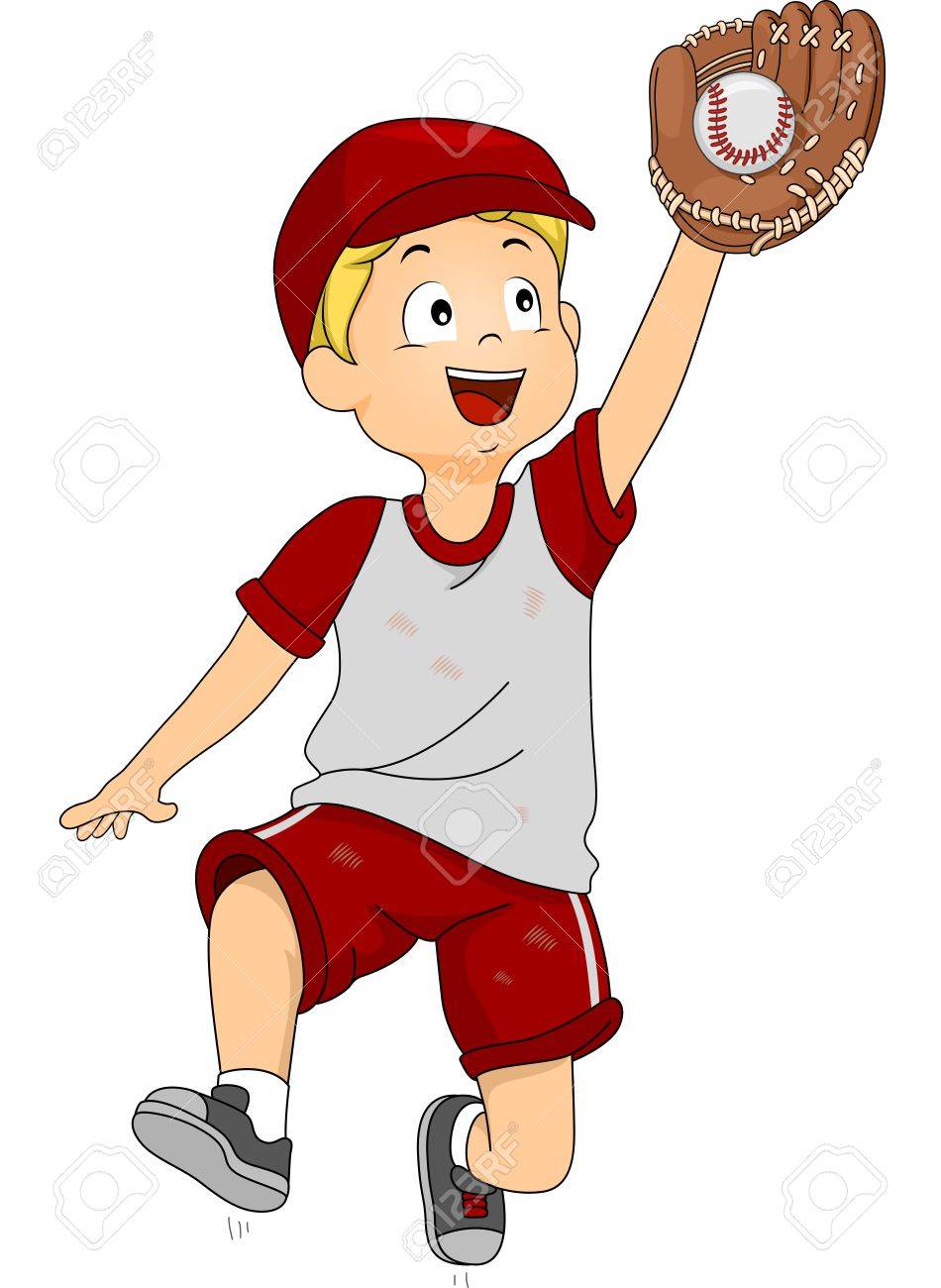 Image result for cartoon catching a ball
