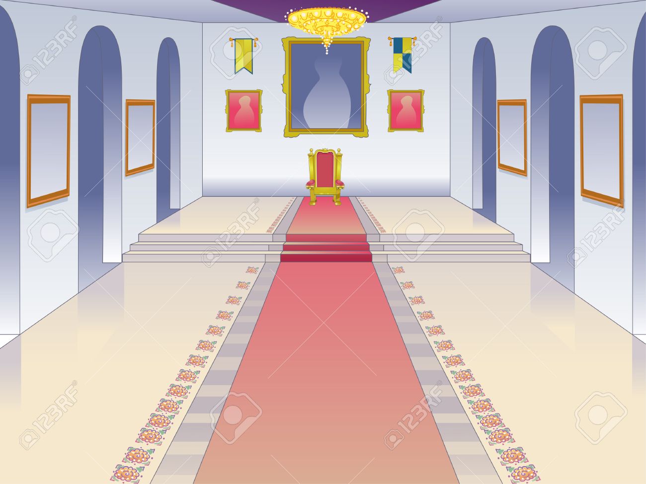 illustration featuring the throne room of a castle stock photo illustration featuring the throne room of a castle stock photo