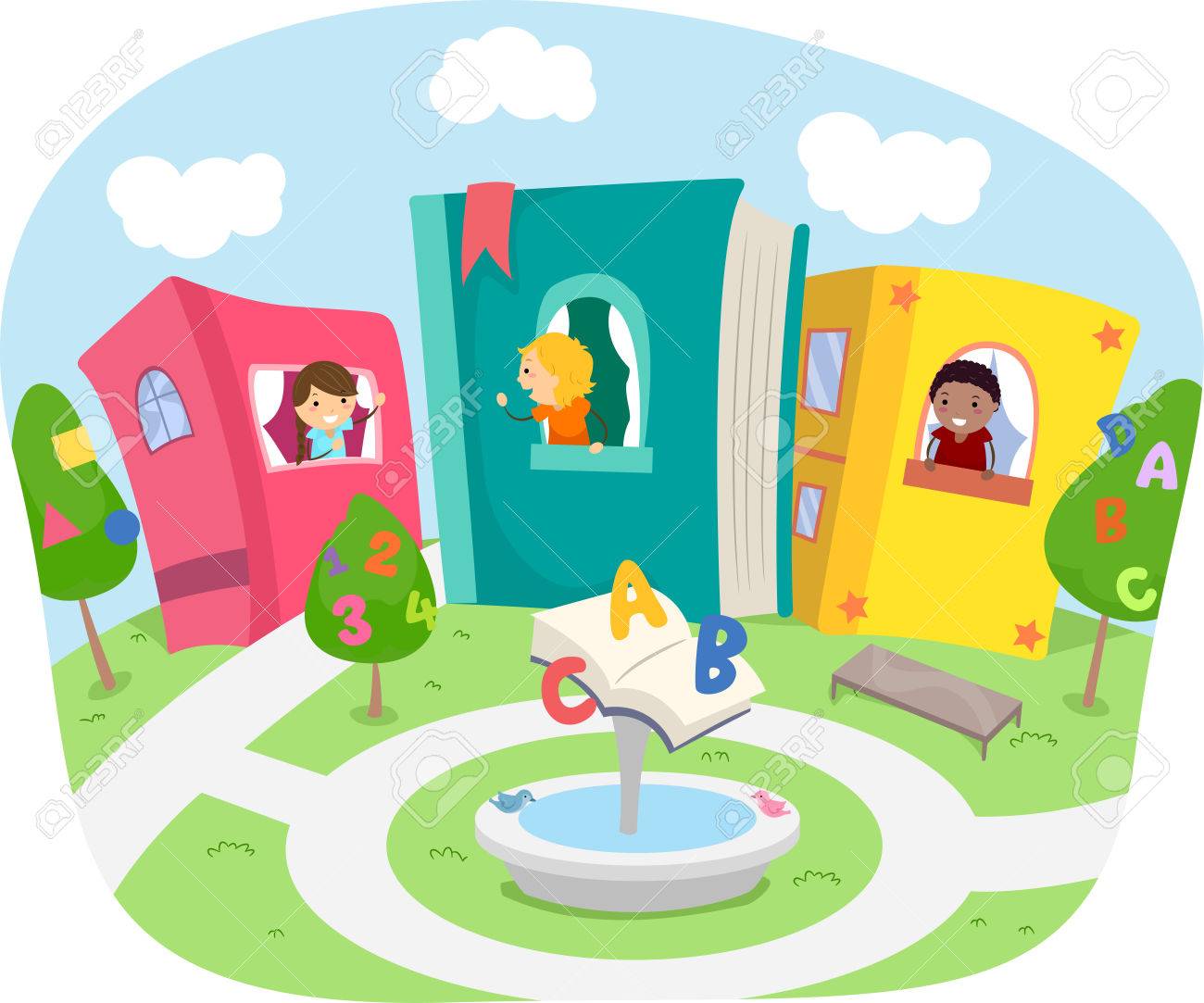 本の家の近所に住んでいる子供のバッター イラスト の写真素材 画像素材 Image