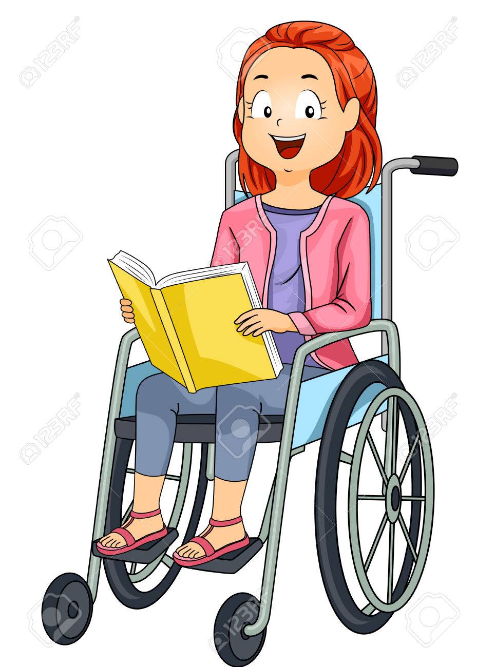 dibujo niña silla de ruedas dibujo niña silla de ruedas