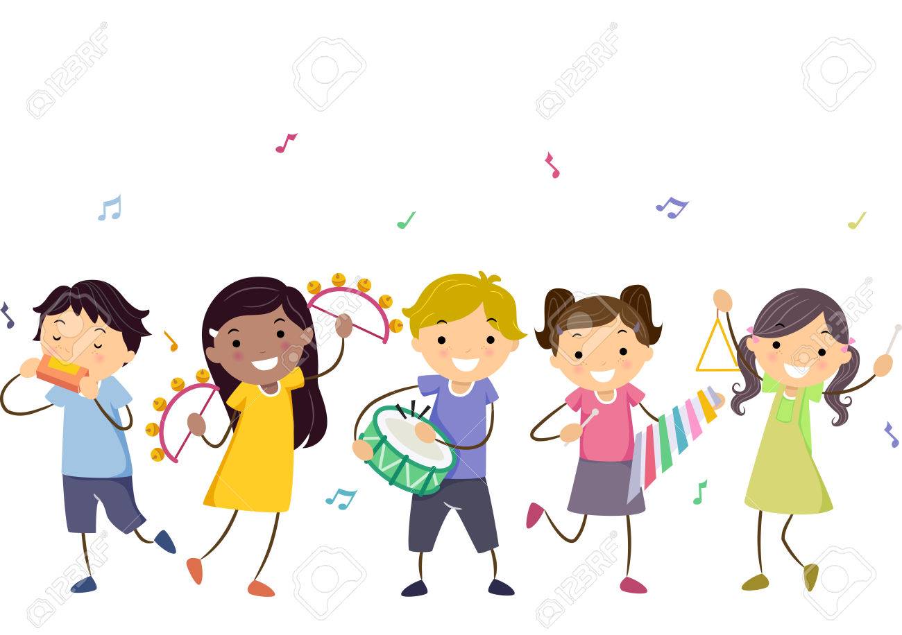 Stickman Illustration of Kids Playing Different Musical Instruments - 63479252 Stickman Illustration of Kids Playing Different Musical Instruments - 63479252