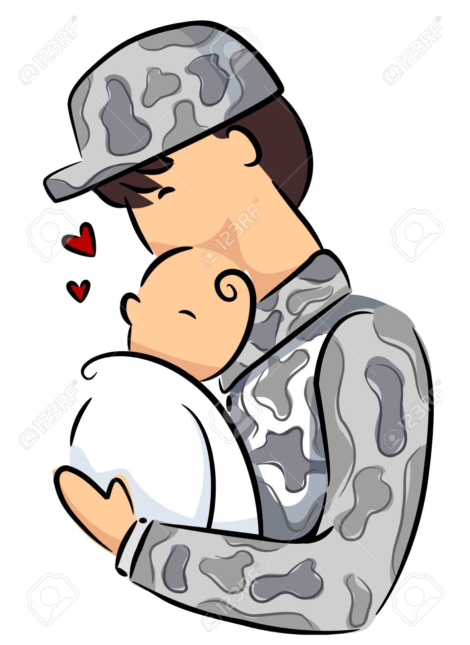 Ilustracion De Un Padre En Uniforme Del Ejercito Llevando Y Abrazando A Su Recien Nacido Fotos Retratos Imagenes Y Fotografia De Archivo Libres De Derecho Image Ilustracion De Un Padre En Uniforme Del Ejercito Llevando Y Abrazando A Su Recien Nacido Fotos Retratos Imagenes Y Fotografia De Archivo Libres De Derecho Image