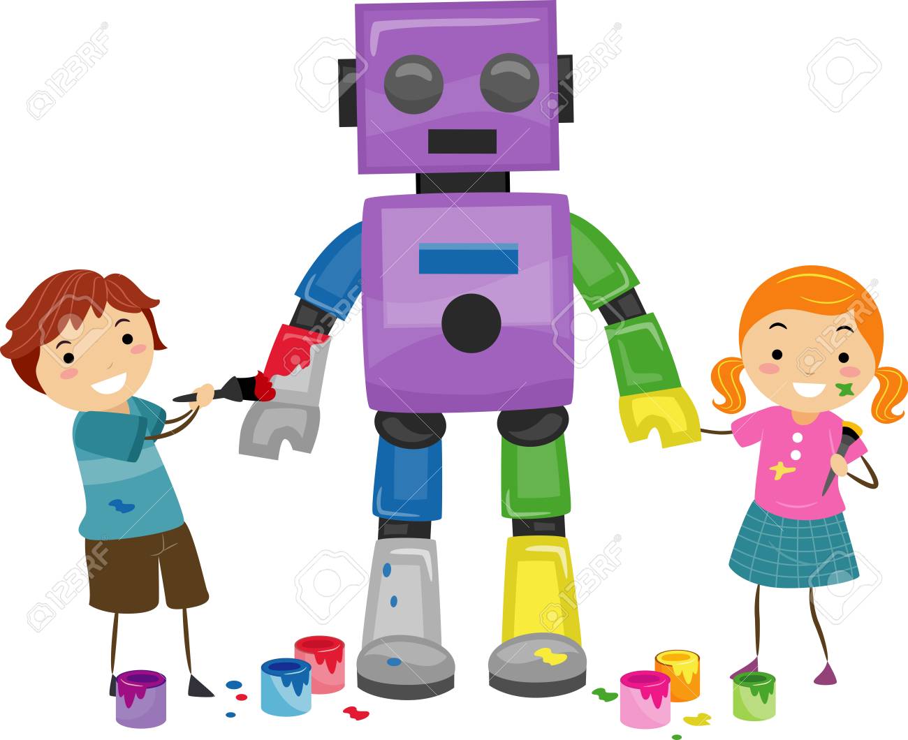 big robot for kids