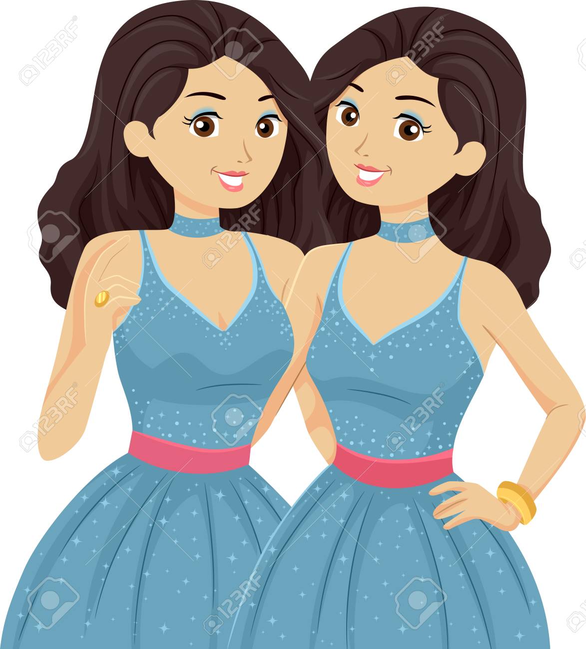 Prom Dress for Twins