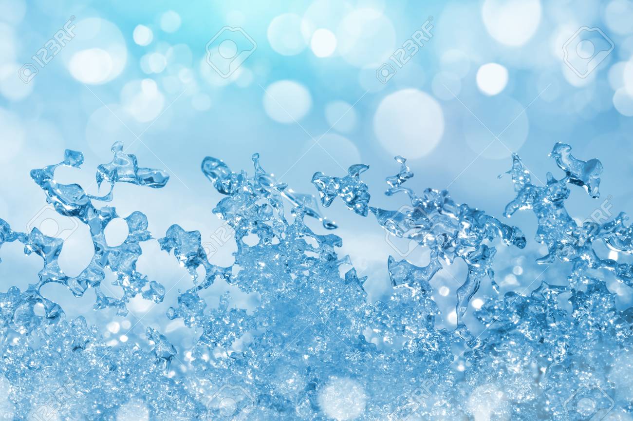 抽象的な氷と冬明るい背景 の写真素材 画像素材 Image 46020121