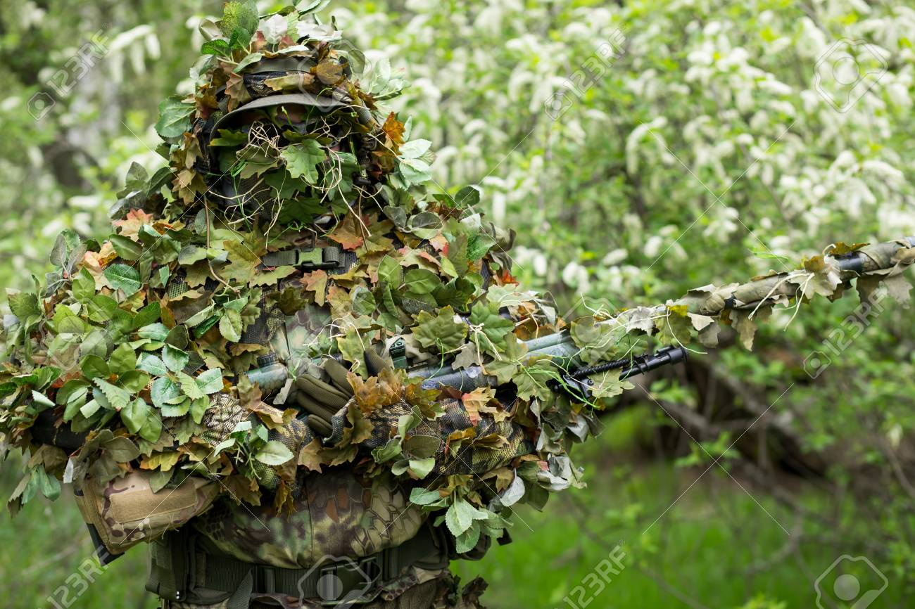 Men In Camouflage Men In Camouflage