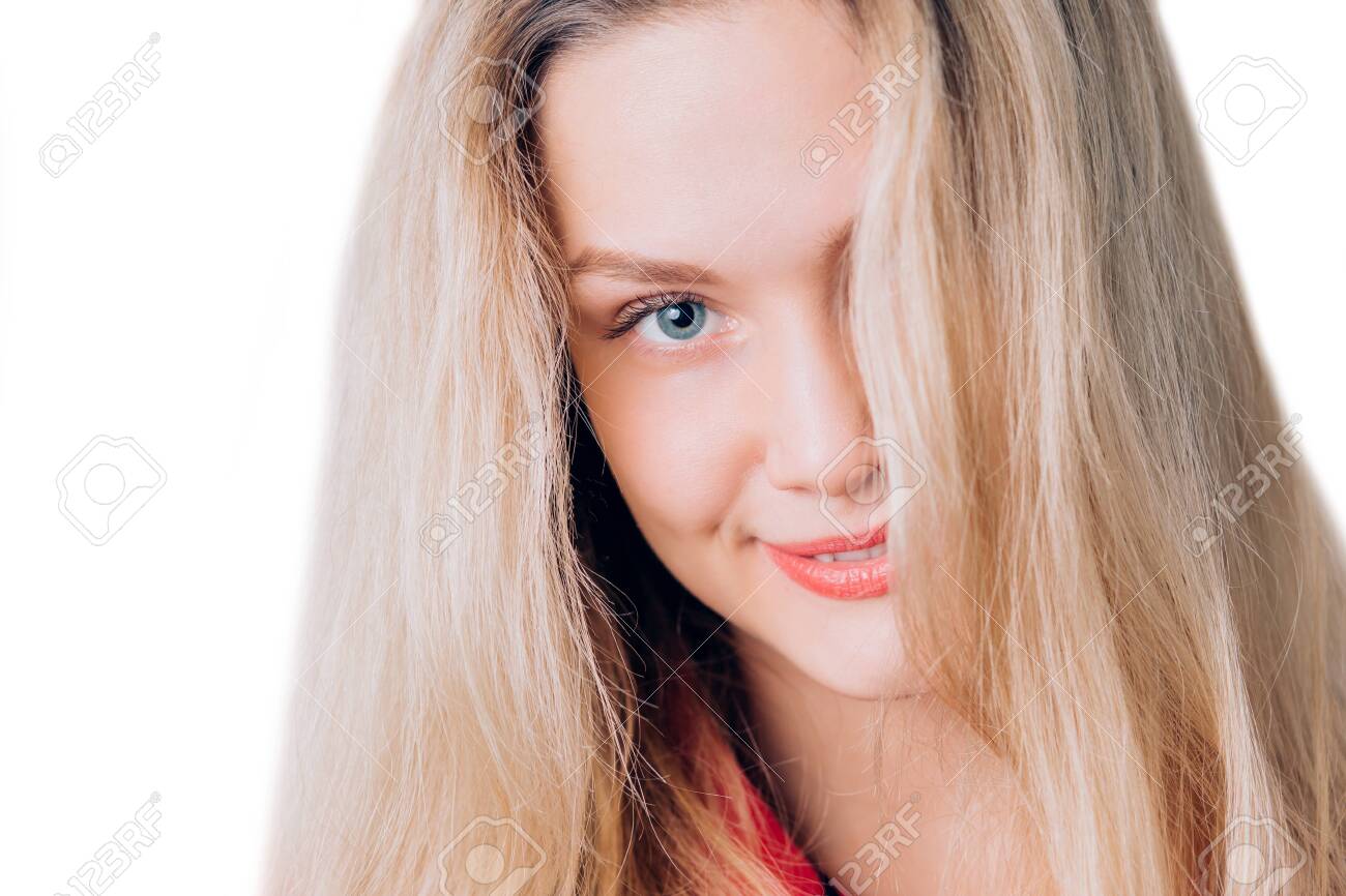 Closeup Portrait Of Cute Blonde Woman With Long Hair Clean Skin Stock Photo Picture And Royalty Free Image Image 131344100 closeup portrait of cute blonde woman with long hair clean skin stock photo picture and royalty free image image 131344100