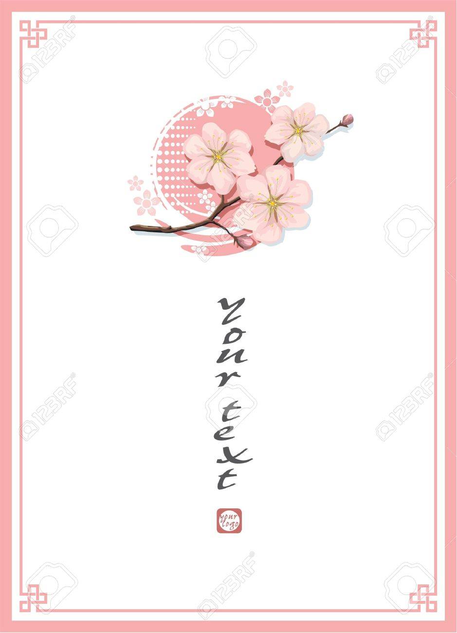 cherry blossom powerpoint template