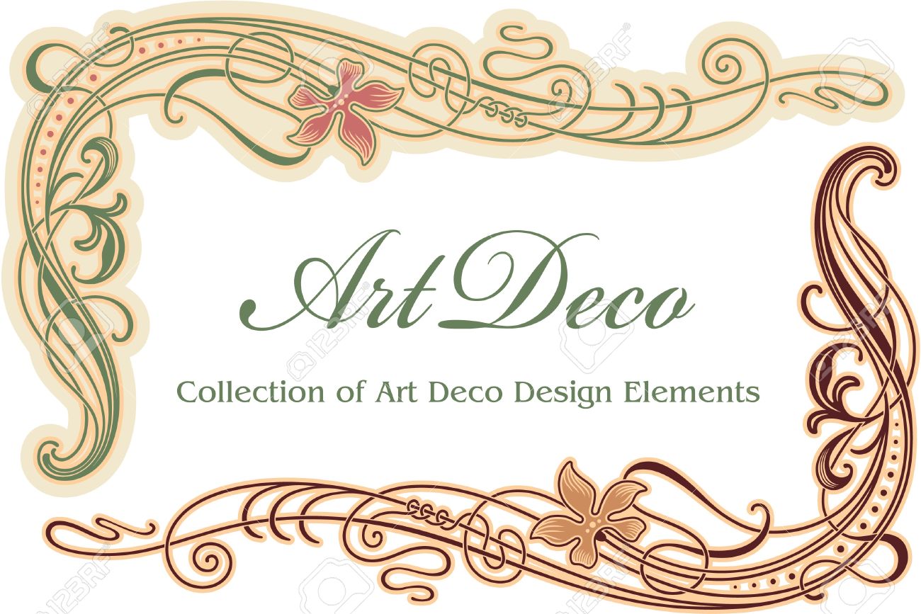 Art Deco Design Elements art deco design element - corner royalty free cliparts, vectors Art Deco Design Elements art deco design element - corner royalty free cliparts, vectors
