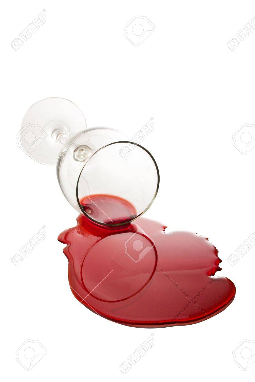 spilled wine glass stock photo picture and royalty free image