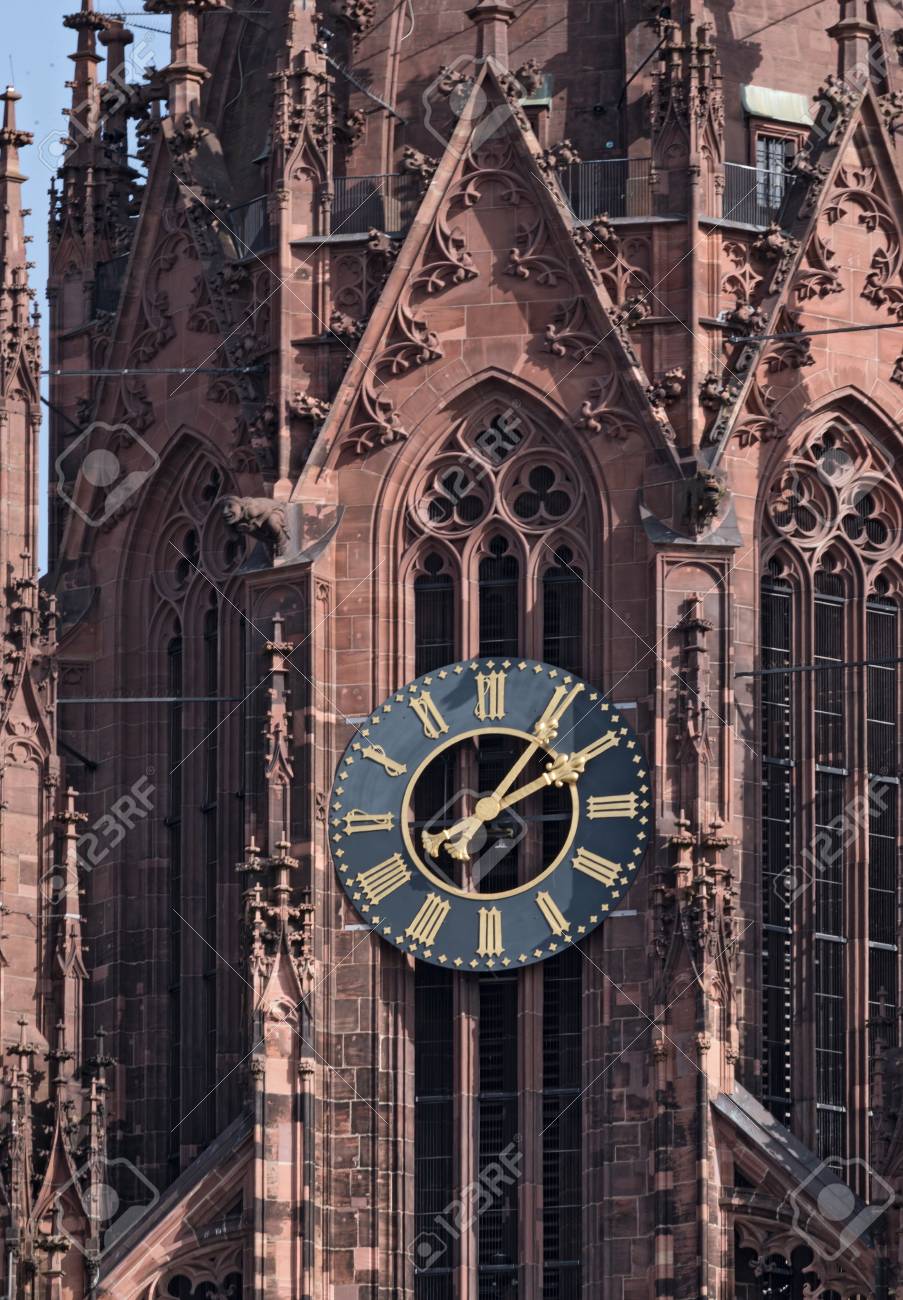 ドイツのフランクフルトで St Bartholomaus フランクフルト大聖堂大聖堂 の写真素材 画像素材 Image
