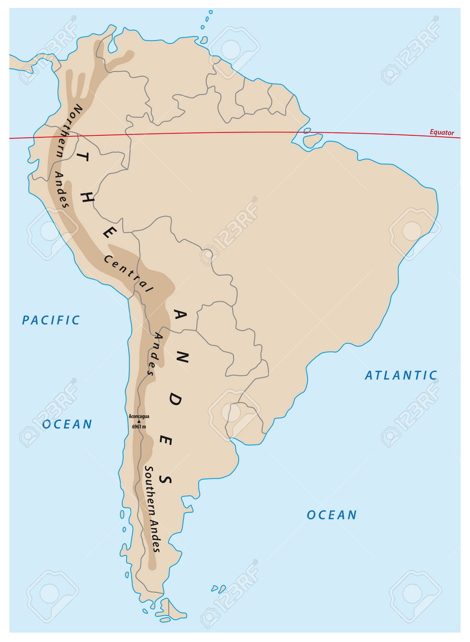 Simple Outline Map Of The South American Andes Mountains Royalty Free SVG, Cliparts, Vectors, and Stock Illustration. Image 195051369. simple-outline-map-of-the-south-american-andes-mountains-royalty-free-svg-cliparts-vectors-and-stock-illustration-image-195051369
