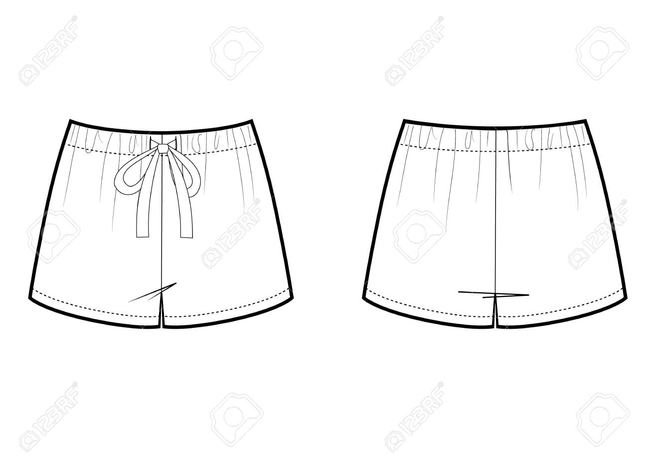 shorts vector