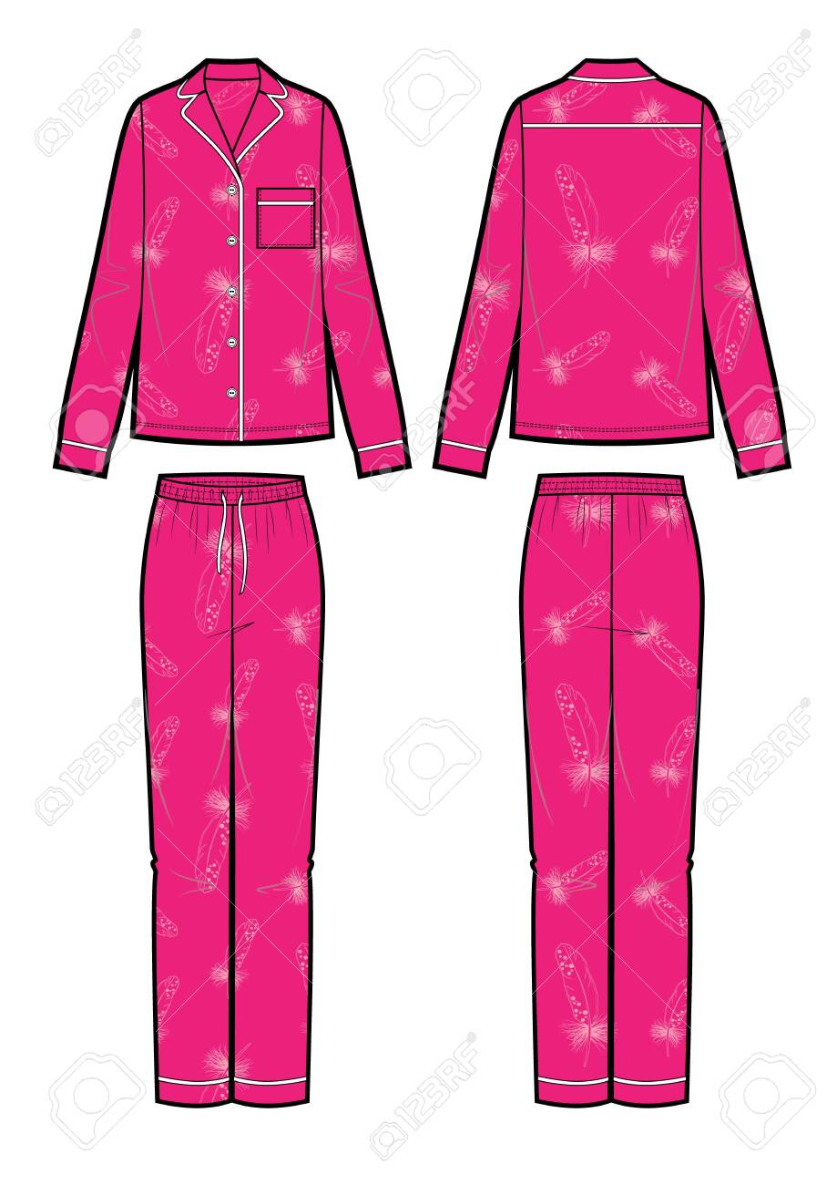 pajama set with cardigan