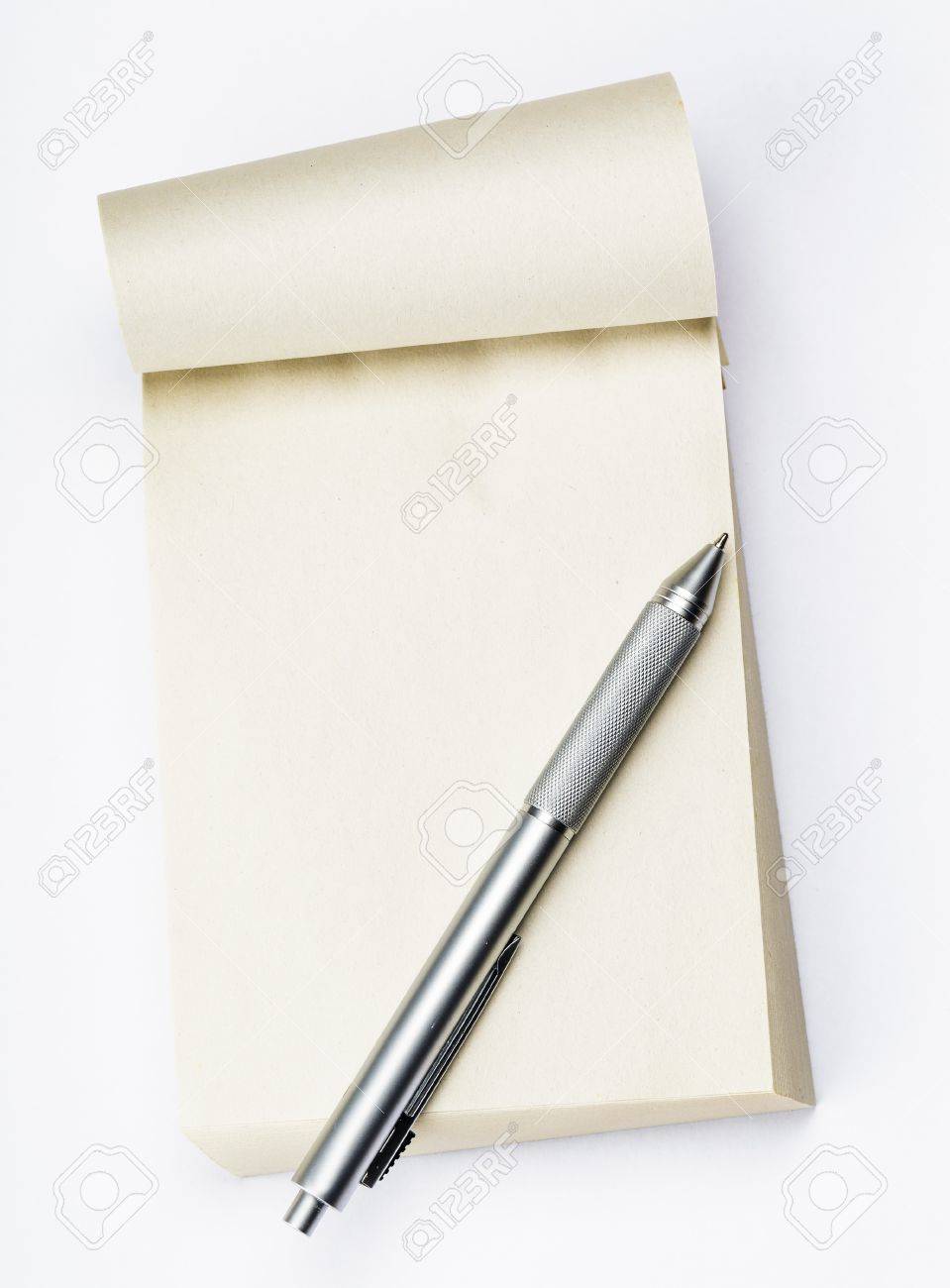 blank memo pad with pen blank memo