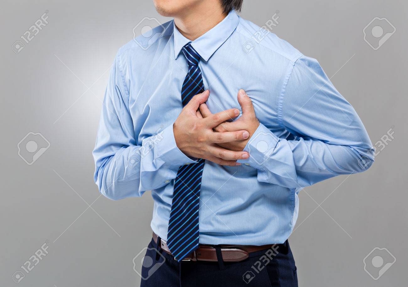 心臓発作を持ったビジネスマン の写真素材 画像素材 Image