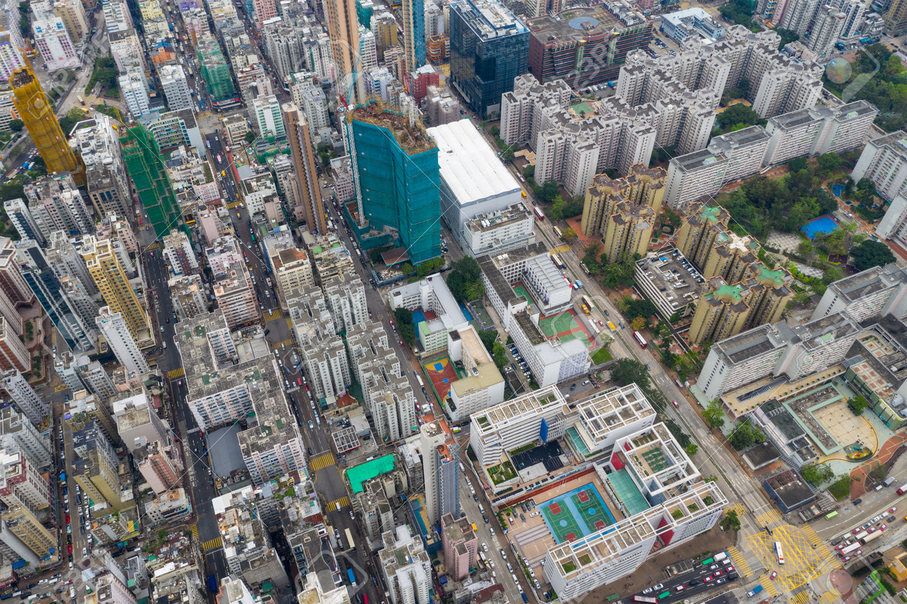 Sham Shui Po Hong Kong 07 May 2019 Top View Of Hong Kong