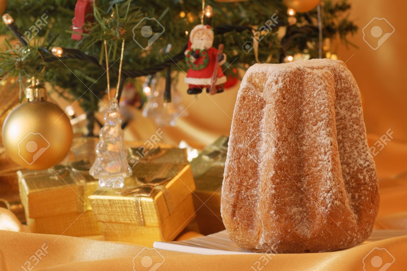 Christmas Composition Pandoro A Typical Italian Christmas Cake Stock Photo Picture And Royalty Free Image Image 14220527